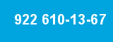 922 610-13-67 922 610-13-67